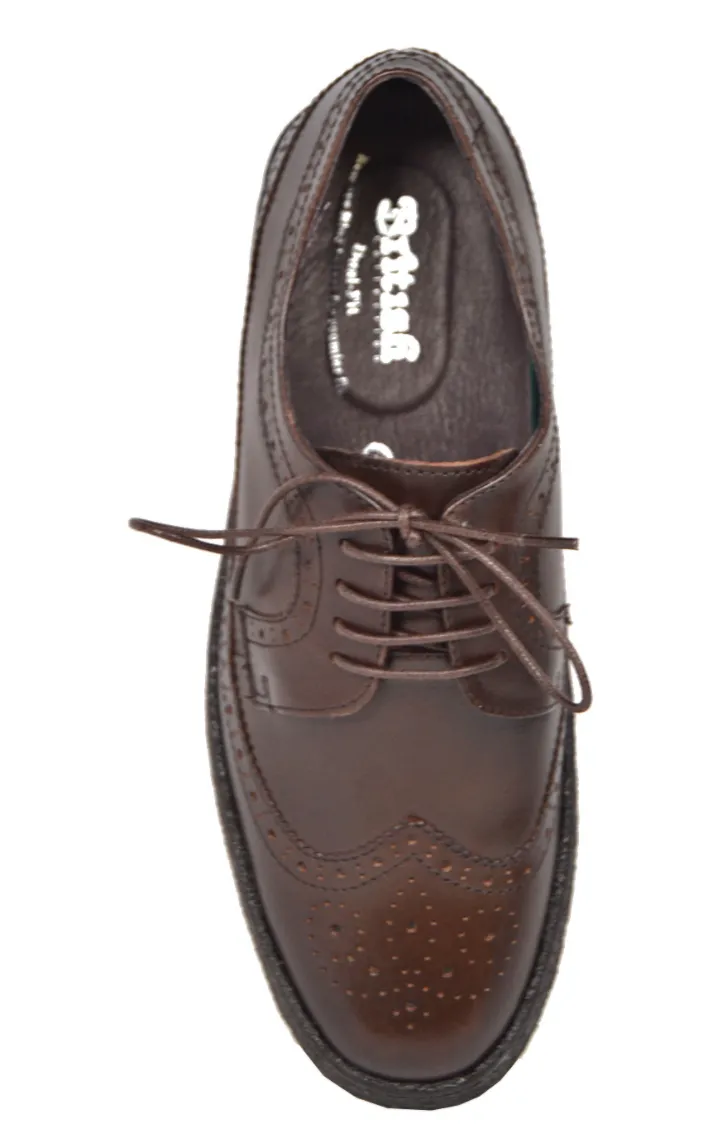 Original Playboy Wingtips Lowcut Leather Shoes by The British Collection