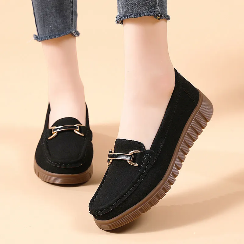 Owlkay Stride Harmony Fashionable Comfortable Versatile Flat Shoes