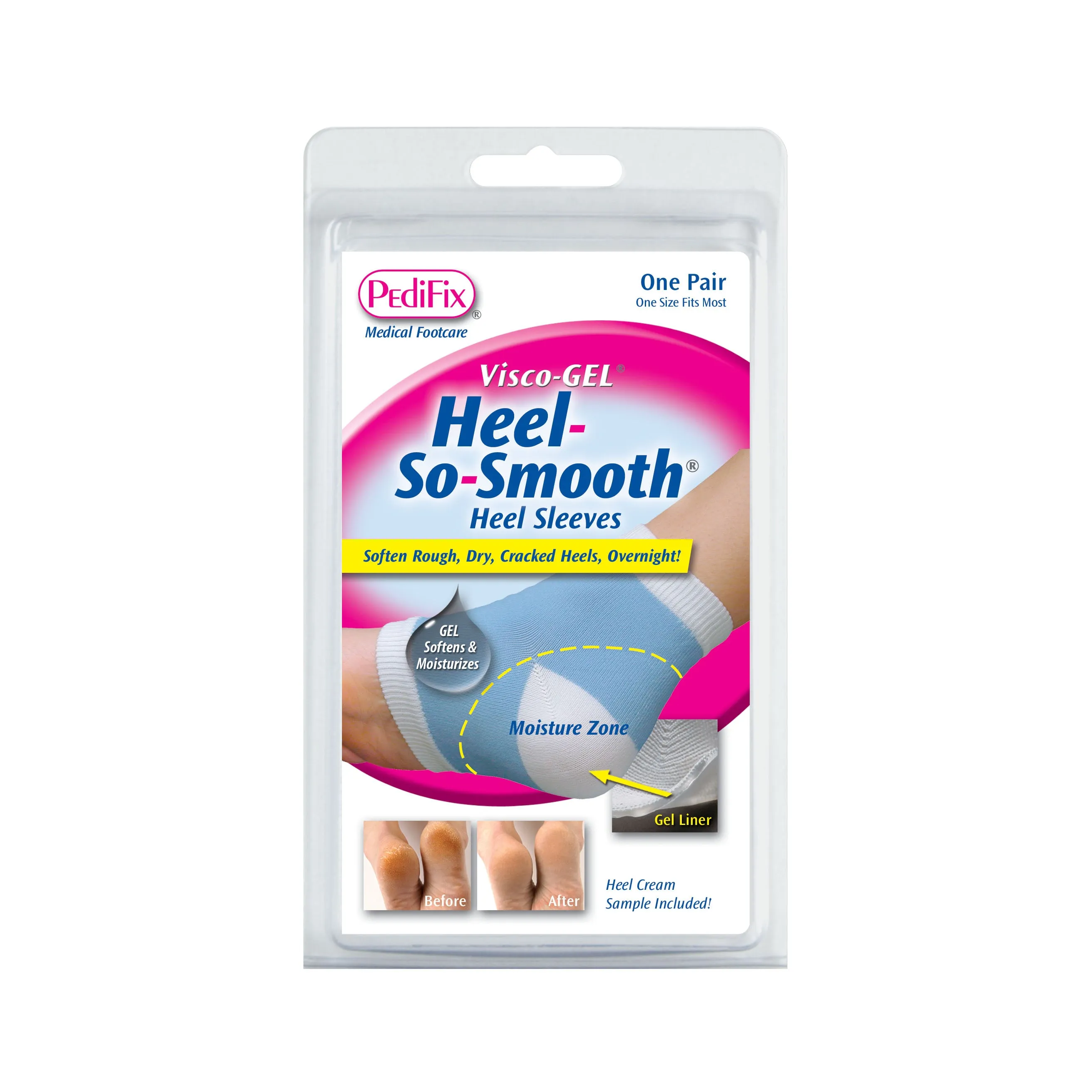 PEDIFIX VISCO-GEL HEEL SLEEVE