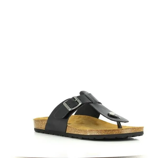 Plakton 100012 Black Men's Sandals