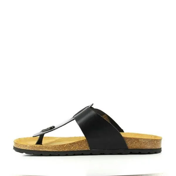 Plakton 100012 Black Men's Sandals