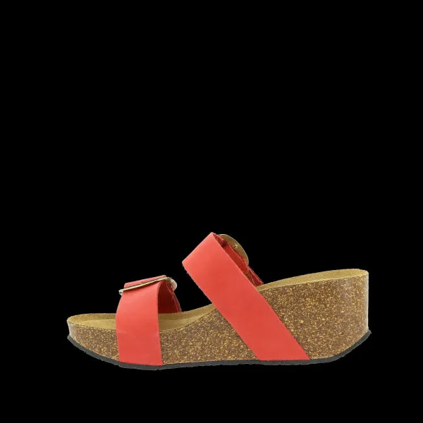 Plakton 876038 Coral Women's Wedge Sandals