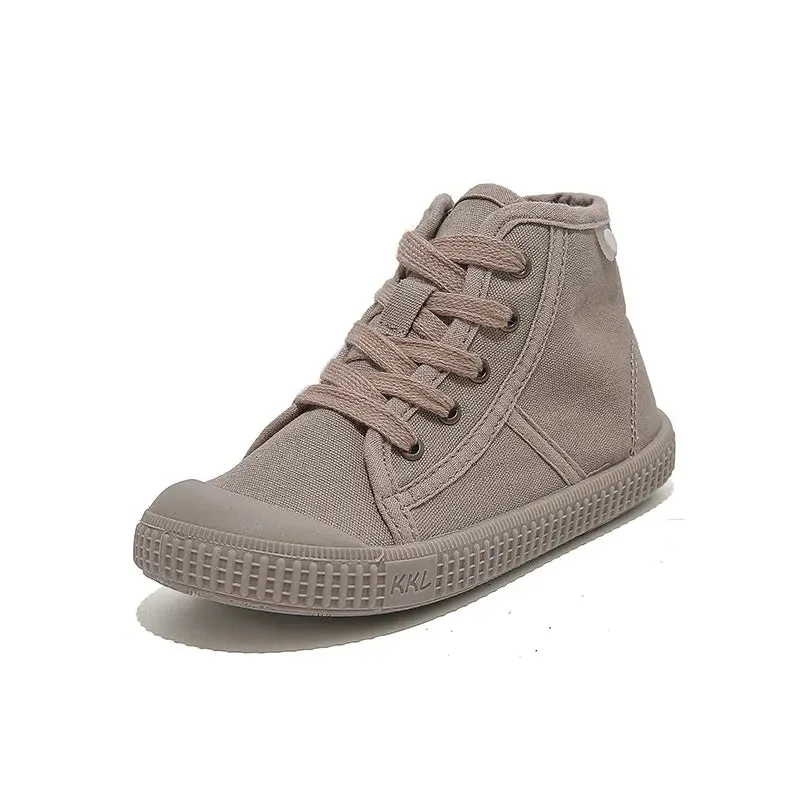 Skor, Canvas Hightop Sneaker Shoes