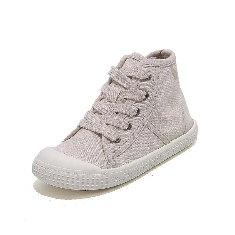 Skor, Canvas Hightop Sneaker Shoes