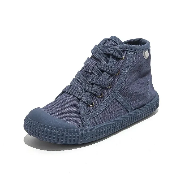 Skor, Canvas Hightop Sneaker Shoes
