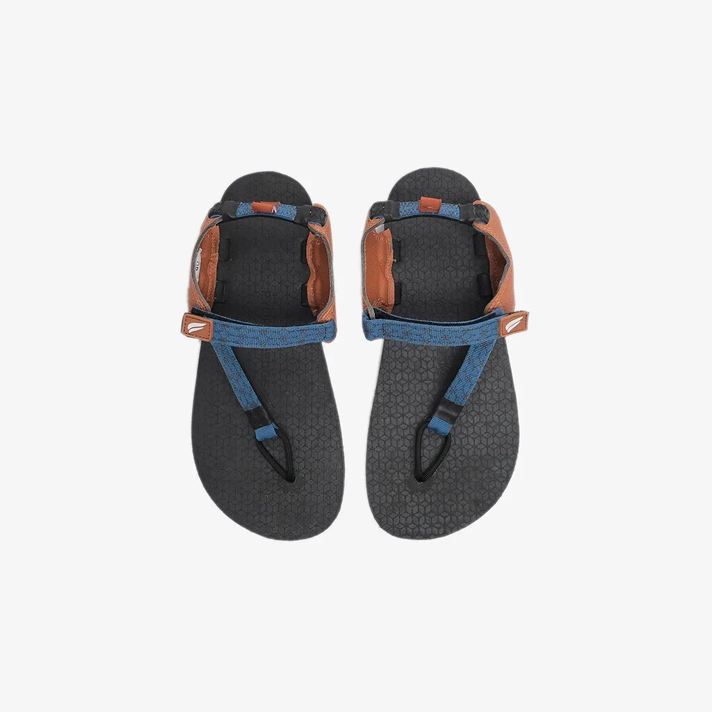 Tapak Barefoot Flip Flops -  Azure Blue Terracota