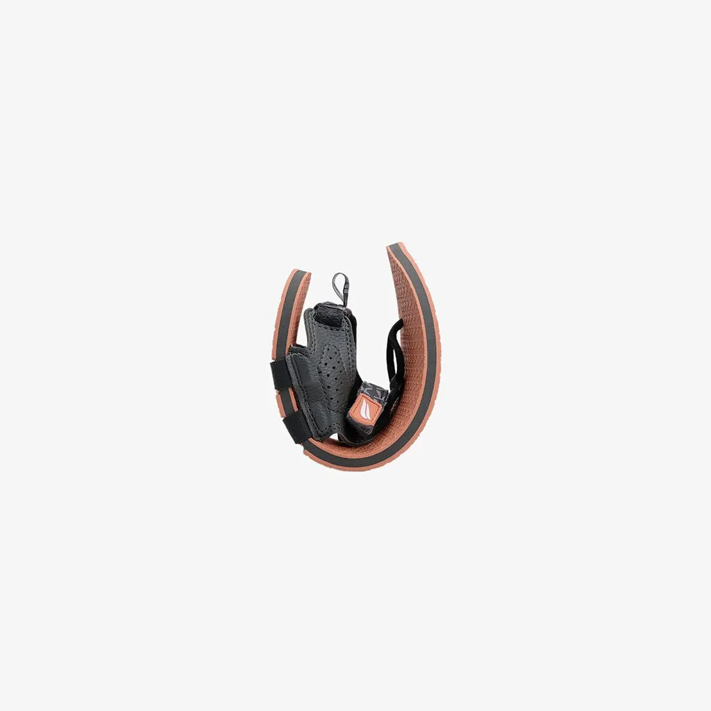 Tapak V1.5 Barefoot Flip Flops - Grey On Carnelian Brown