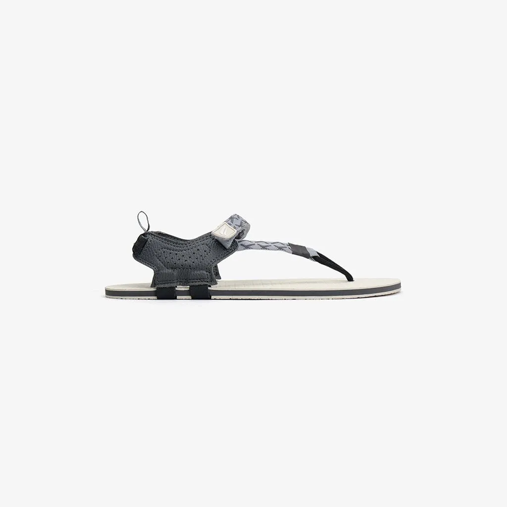 Tapak V1.5 Barefoot Flip Flops - Light Grey On Cotton White
