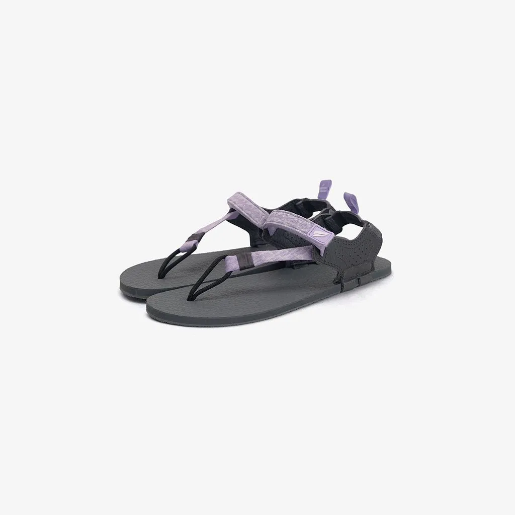 Tapak V1.5 Barefoot Flip Flops - Lilac On Grey