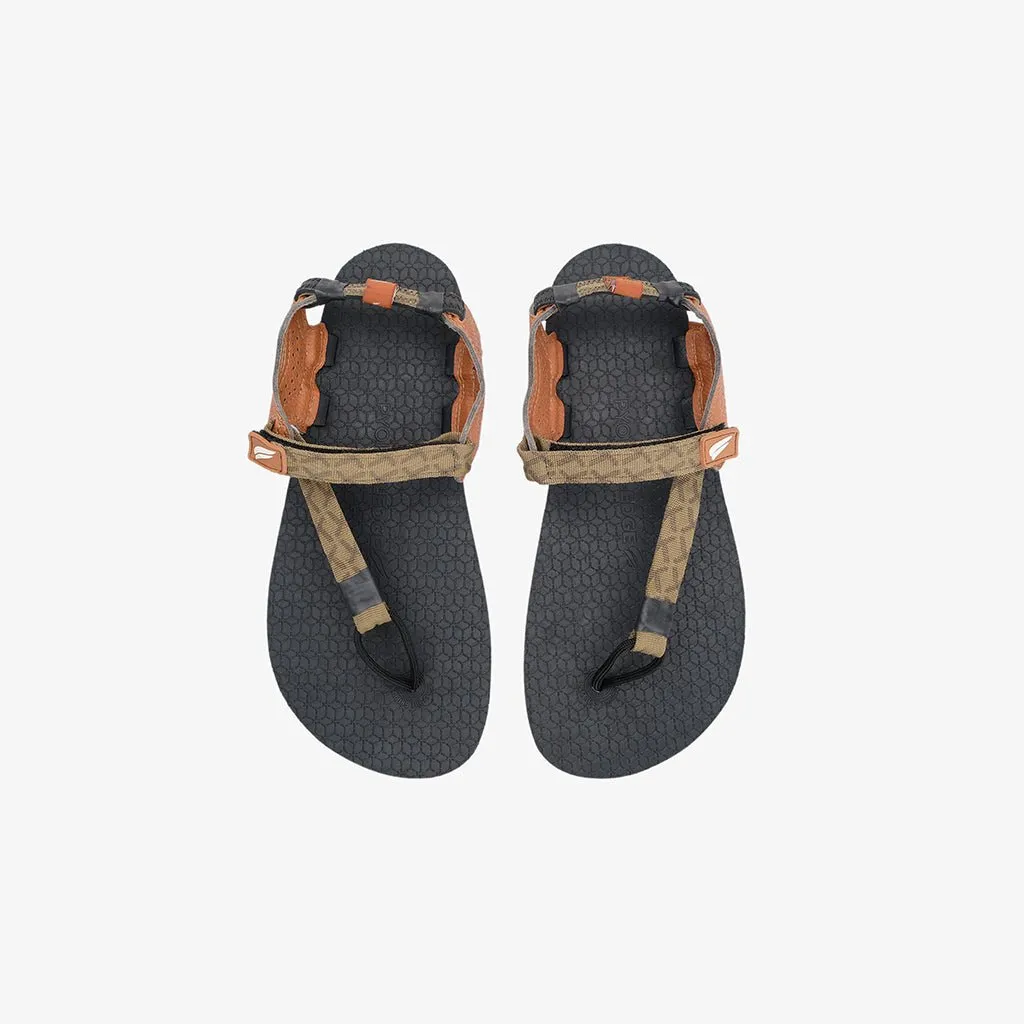 Tapak V1.5 Barefoot Flip Flops - Olive Green Terracota