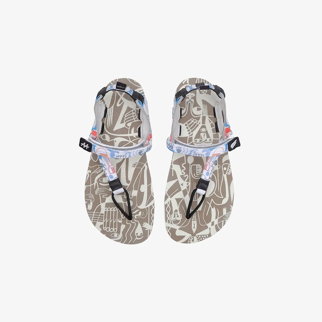 Tapak X Abenk Alter Barefoot Flip Flops - Light Spark