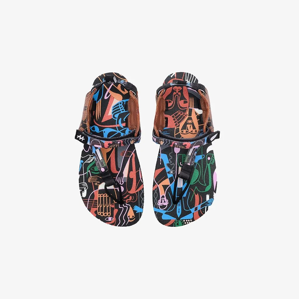 Tapak X Abenk Alter Barefoot Flip Flops - Night Spark