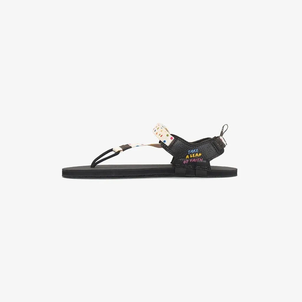 Tapak X Dinda P.S Barefoot Flip Flops - Cloud Nine Noir