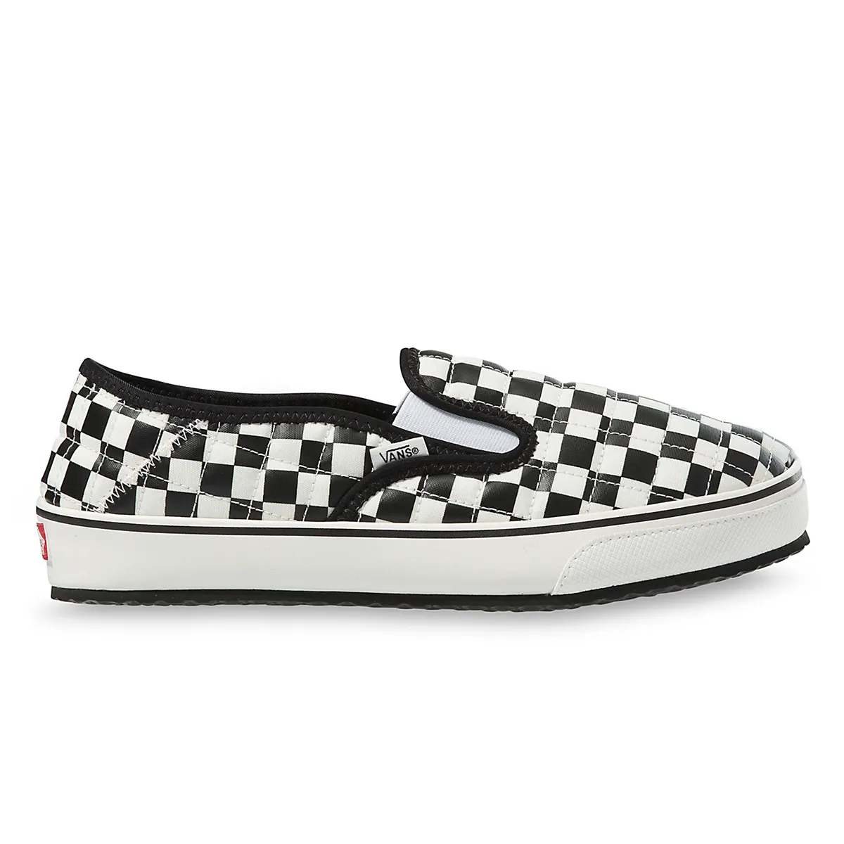 Vans MTE Slip-Er 2 Checkerboard Shoe - Black / Classic White