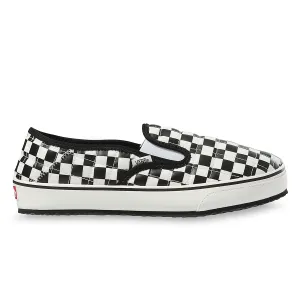 Vans MTE Slip-Er 2 Checkerboard Shoe - Black / Classic White