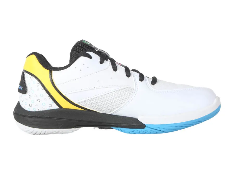 [VICTOR X CRAYON SHINCHAN] A39JRCS AC White/Black Junior Court Shoes