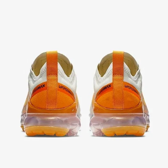 Women's Nike Air Vapormax 2019 (Summit White/Topaz Gold/Orange Peel) (AR6632-102)