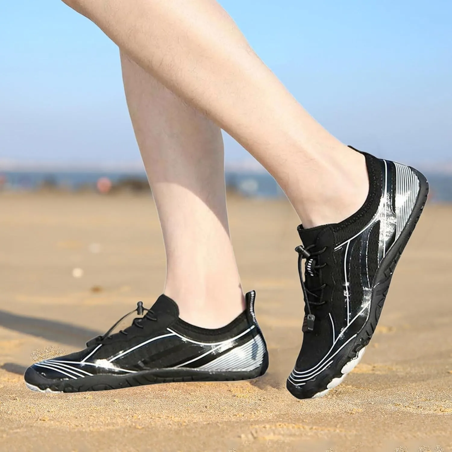 Women's Slip on Walking Shoes Non Slip Memory Foam Comfortable Running Shoes Breathable Gym Workout Shoes Lightweight Sneakers Indoor Outdoor
