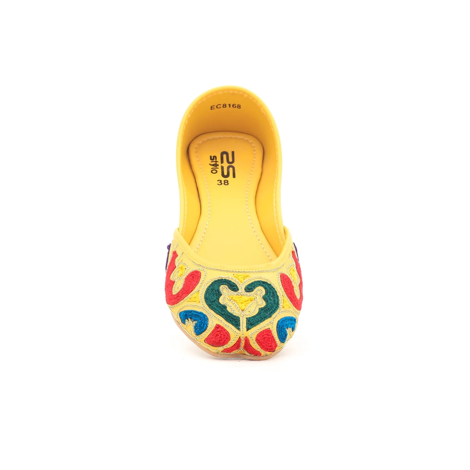Yellow Casual Khusa EC8168